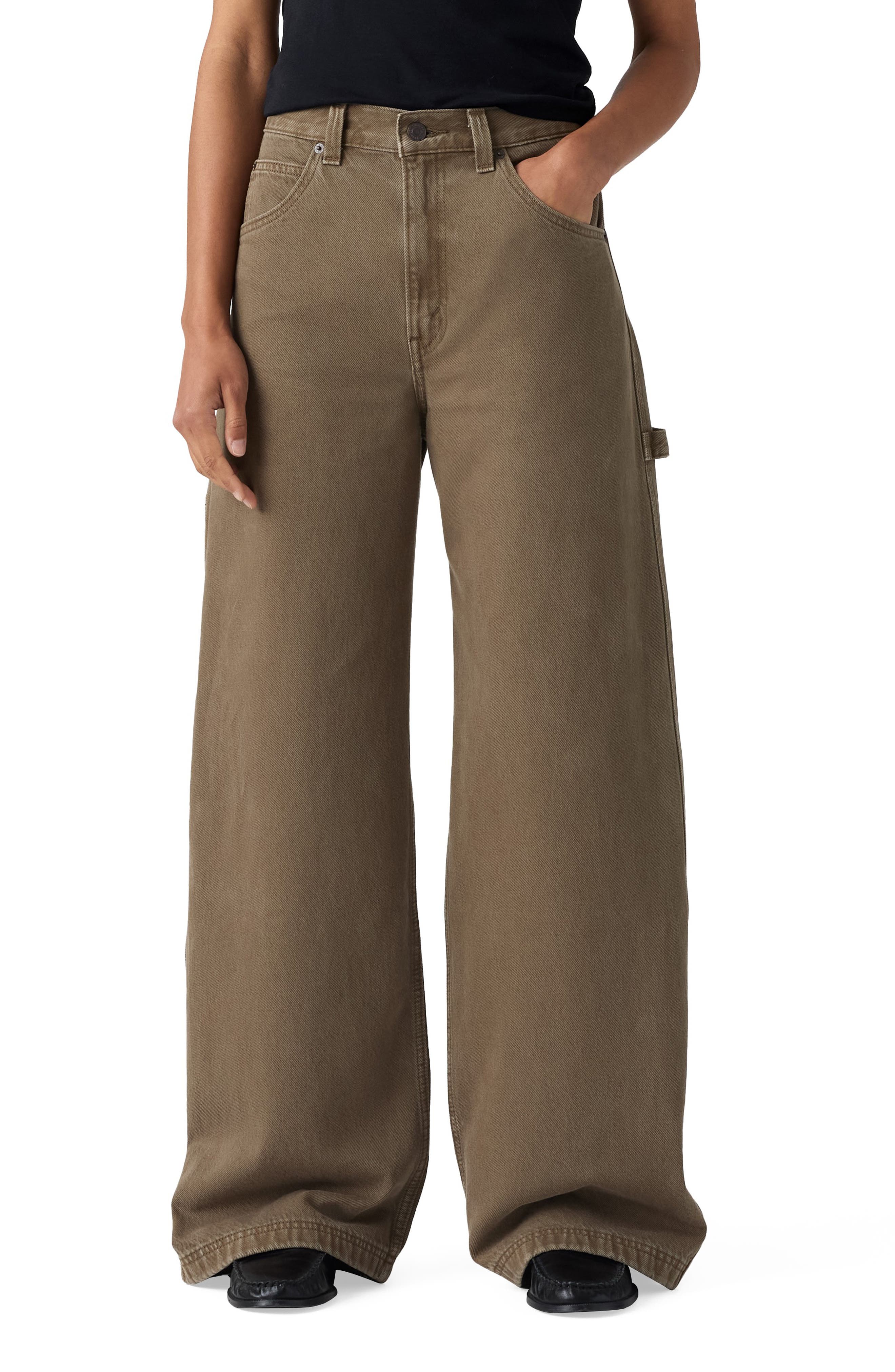 Baggy Carpenter Wide Leg Jeans