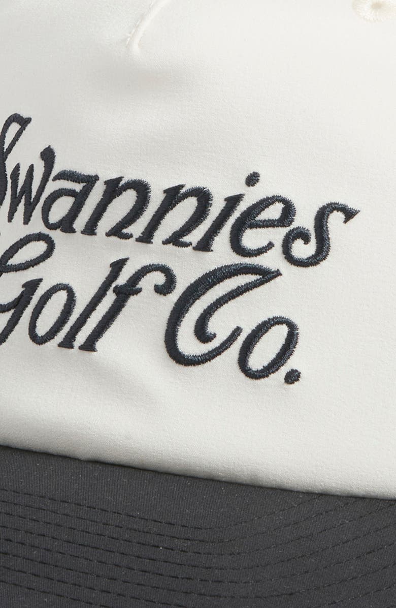 Swannies Moser Logo Embroidery Hat, Alternate, color, Vintage White