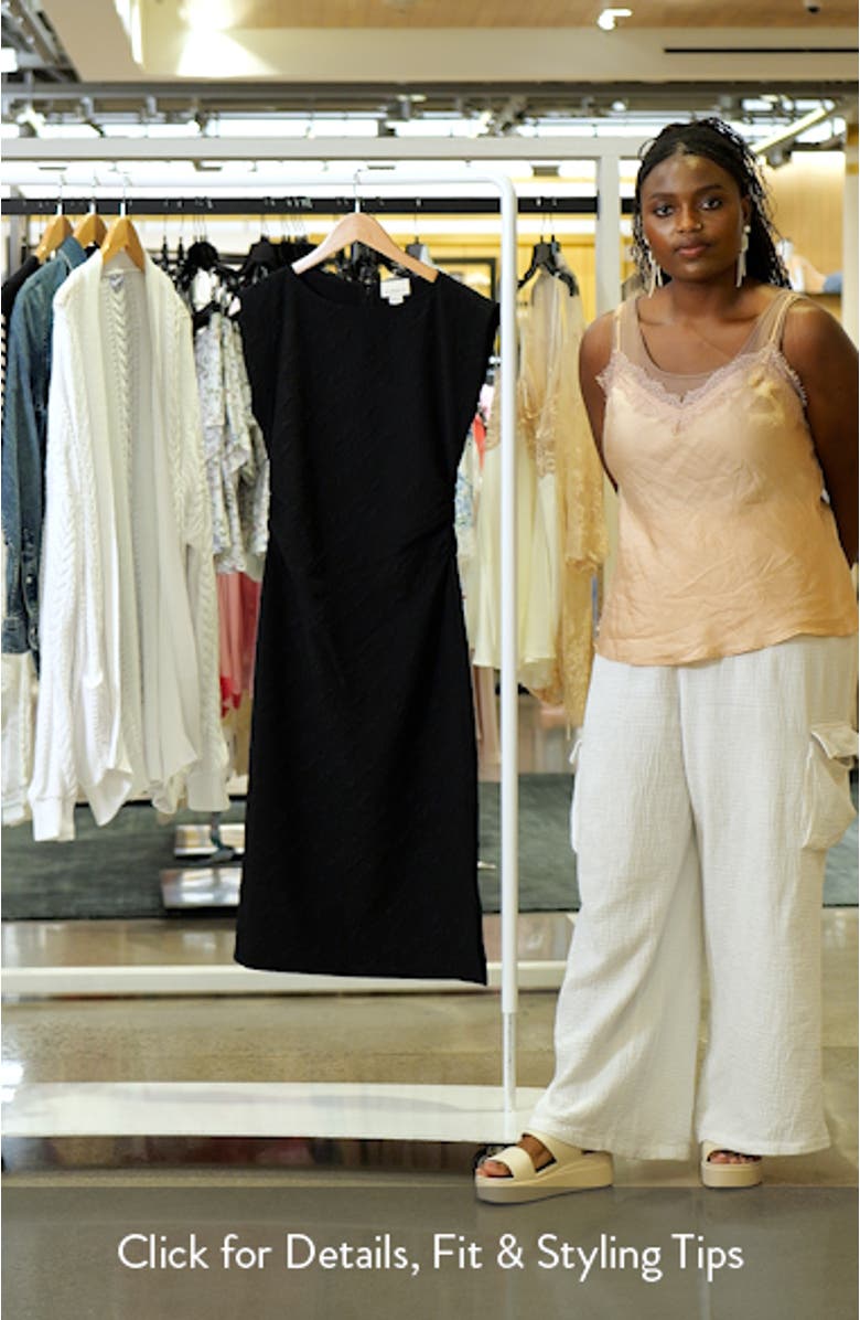 Textured Midi Dress, sales video thumbnail