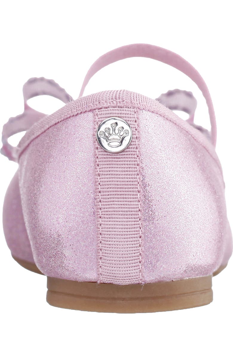 Nina Kids' Sidnee Mary Jane Flat, Alternate, color, Pink Shimmer