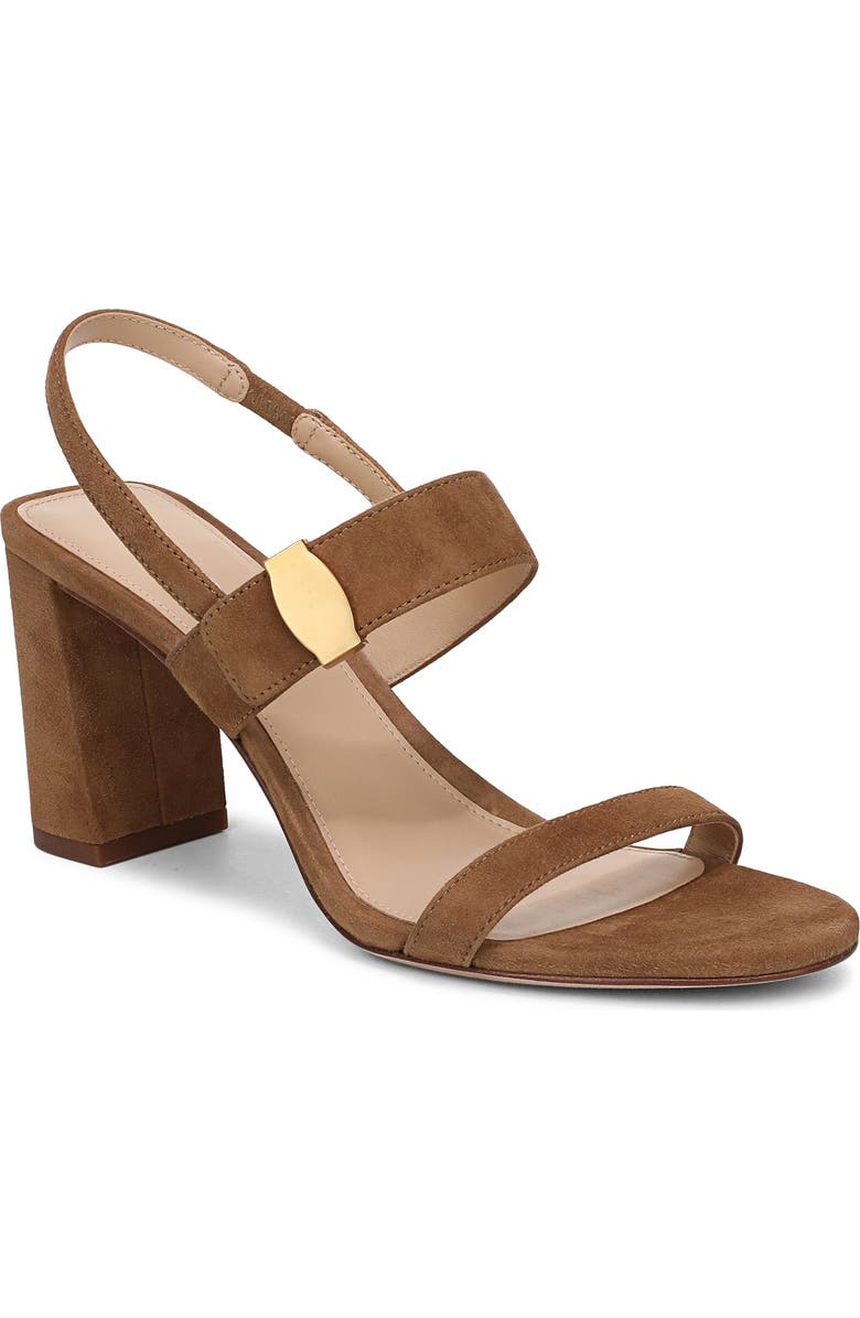 Veronica Beard Genetta Slingback Sandal, Main, color, Chestnut