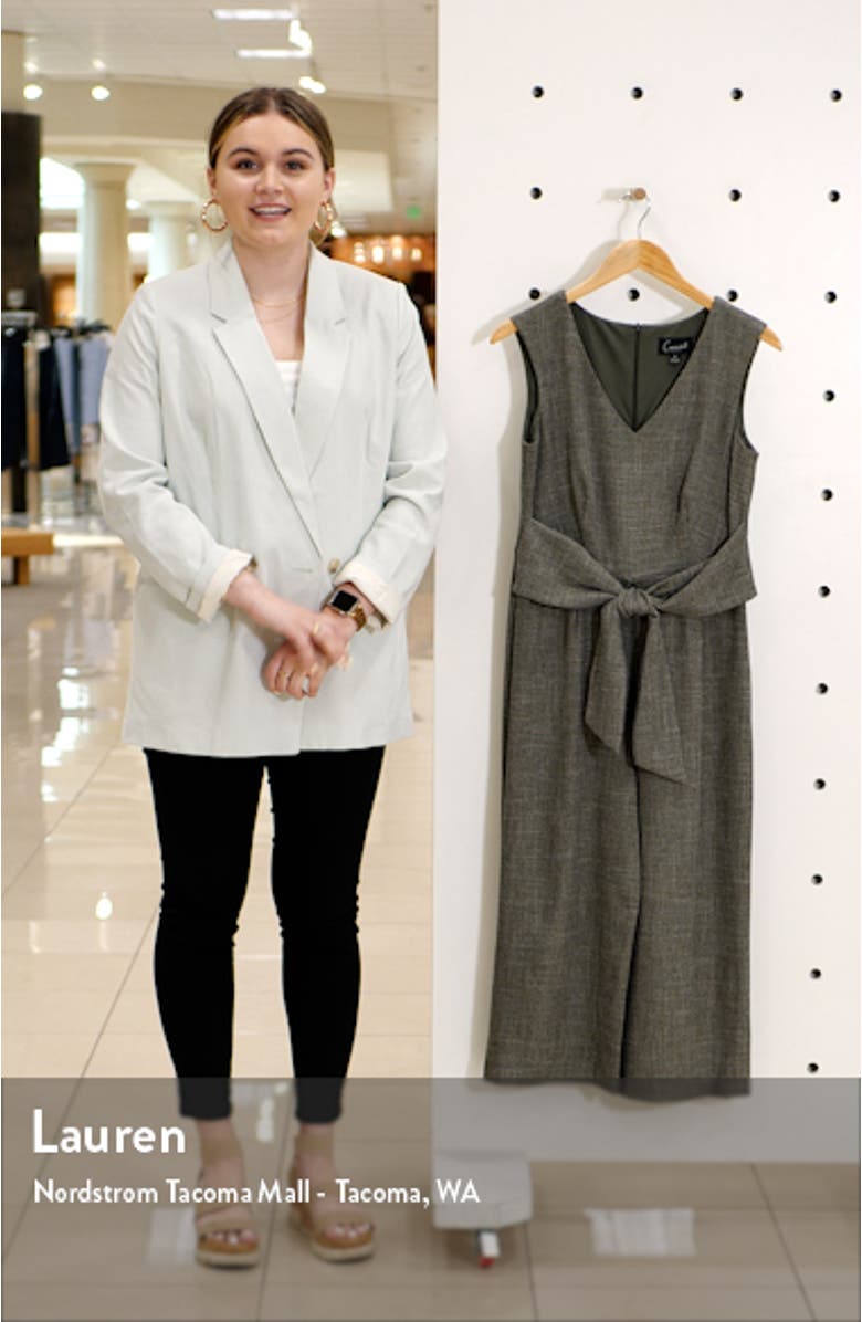 Tie Front Jumpsuit, sales video thumbnail