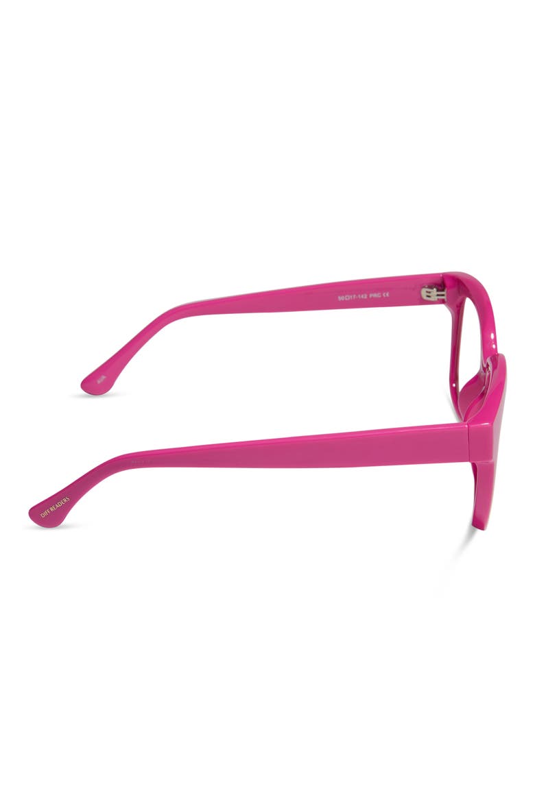 Ava Blue Light Reading Glasses, Alternate, color, BUBBLEGUM PINK
