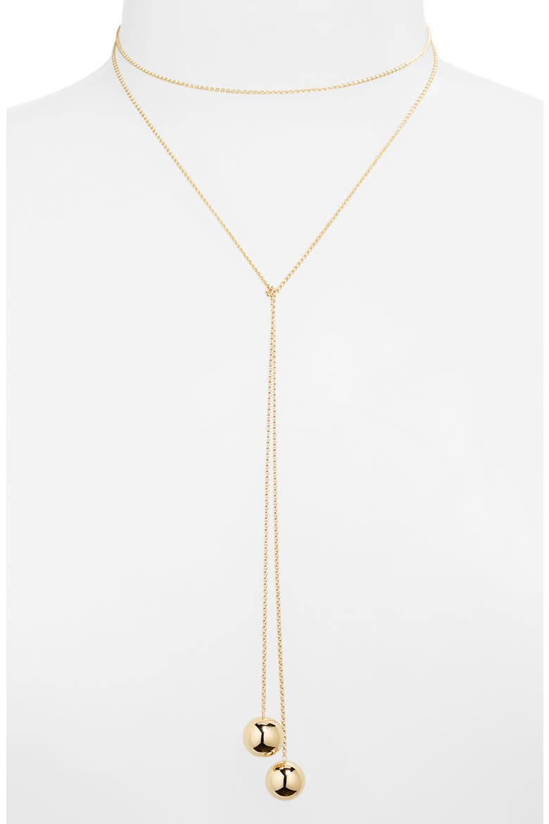 The Astrid Necklace, Alternate, color, GOLD