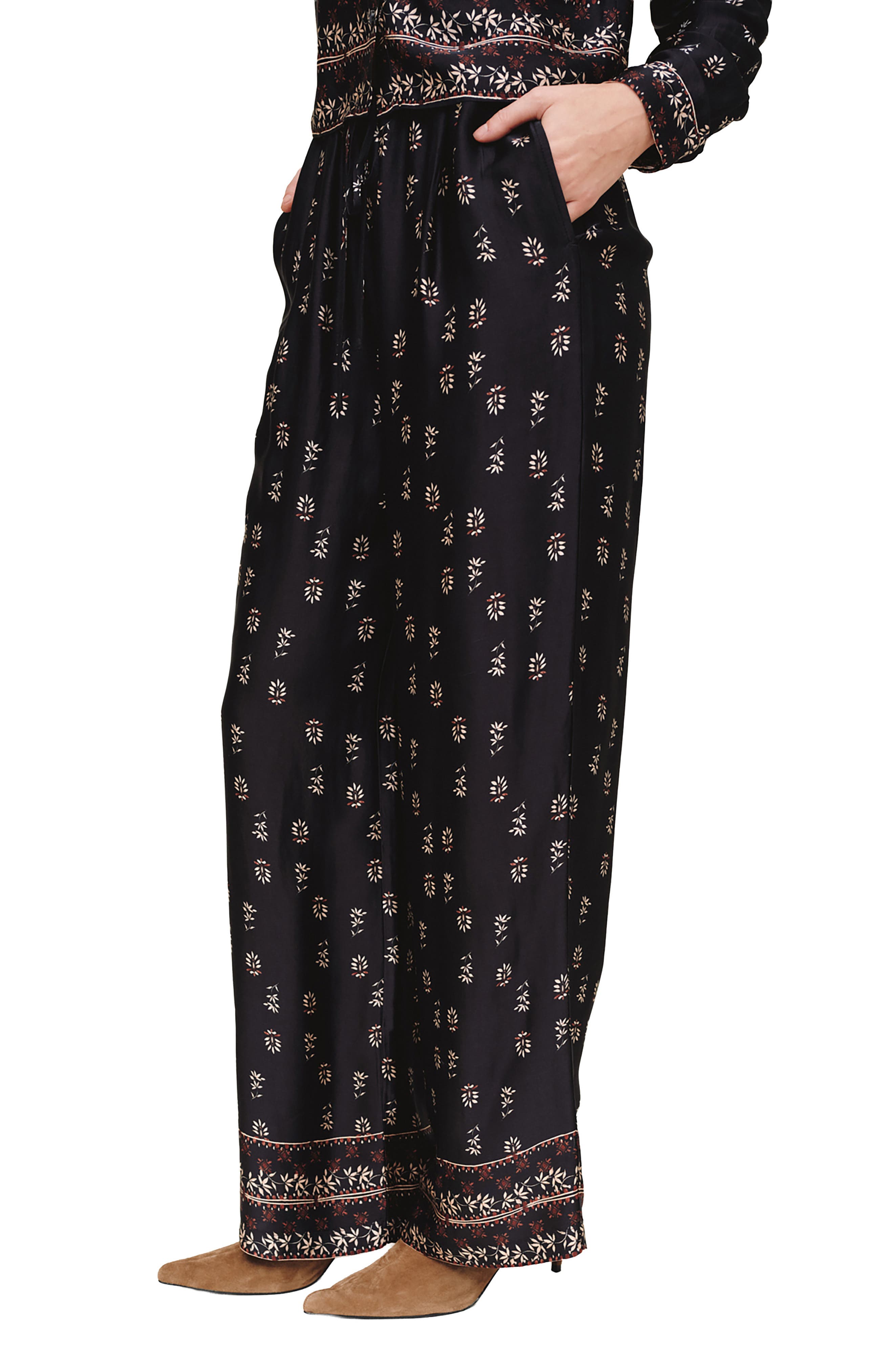 Bella Dahl Single Pleat Wide Leg Pants (Women) | Nordstrom