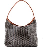 Pre-Owned Goyard Boheme Hobo Coated Canvas