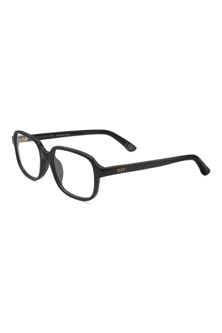54mm Round Reading Glasses, Alternate, color, BLACK