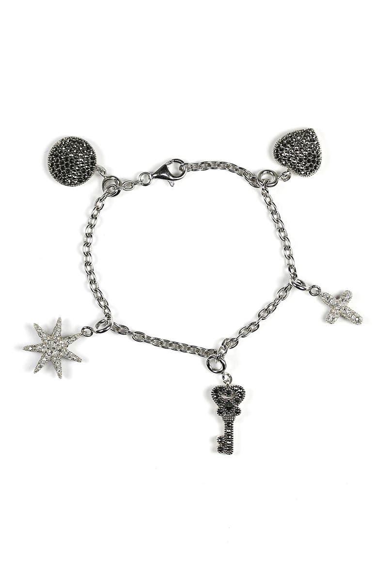 Charm Bracelet (Nordstrom Exclusive), Main, color, SILVER