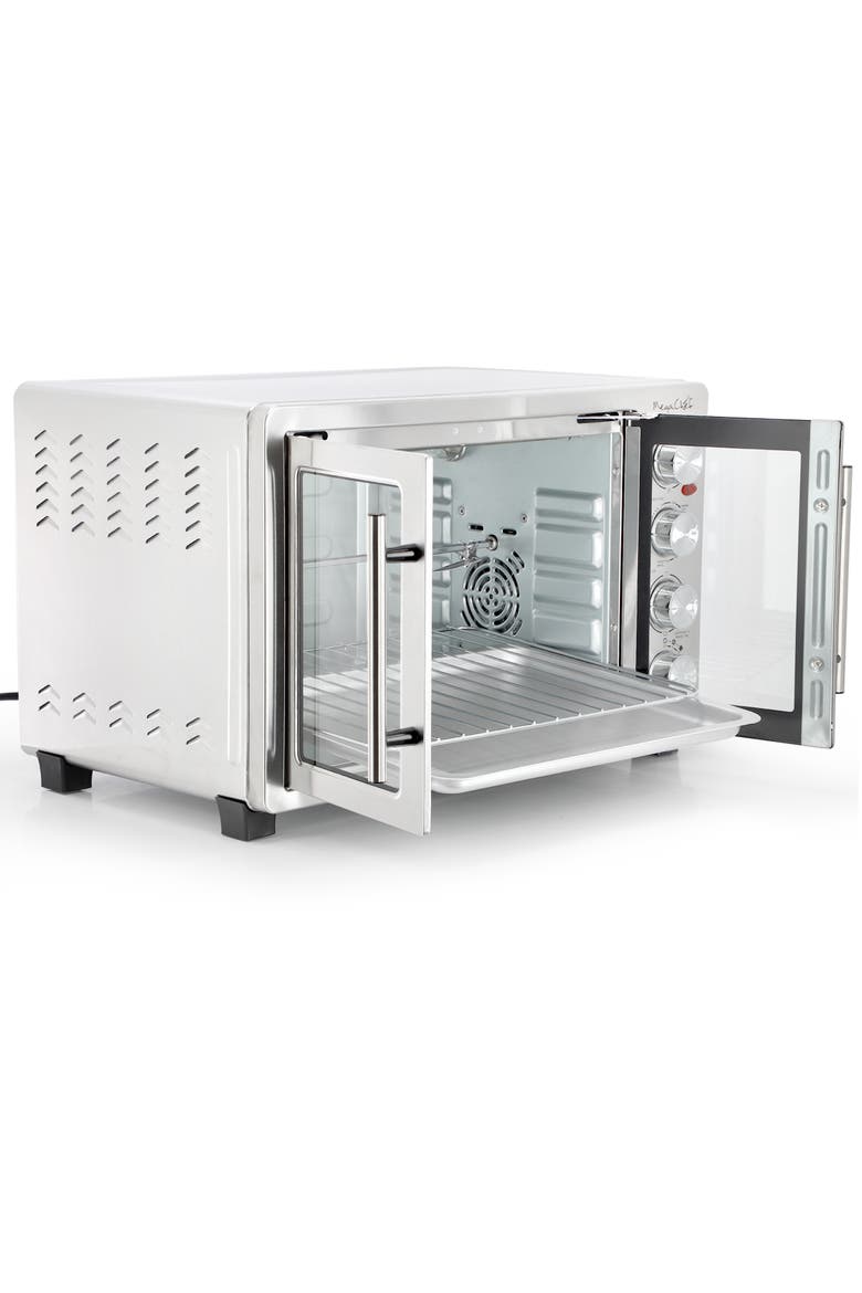 47.6 Quart French Door Rotisserie Counter Top Oven, Alternate, color, Grey