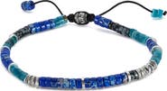 Jonas Studio Men's Riverside Beaded Slider Bracelet
