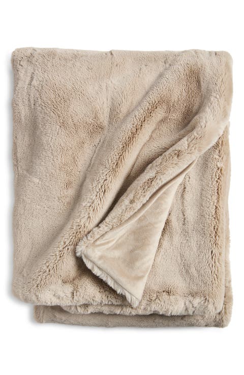 Rex Faux Fur Throw