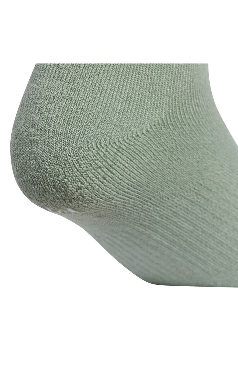 adidas Kids' Trefoil Assorted 6-Pack Quarter Socks, Alternate, color, 