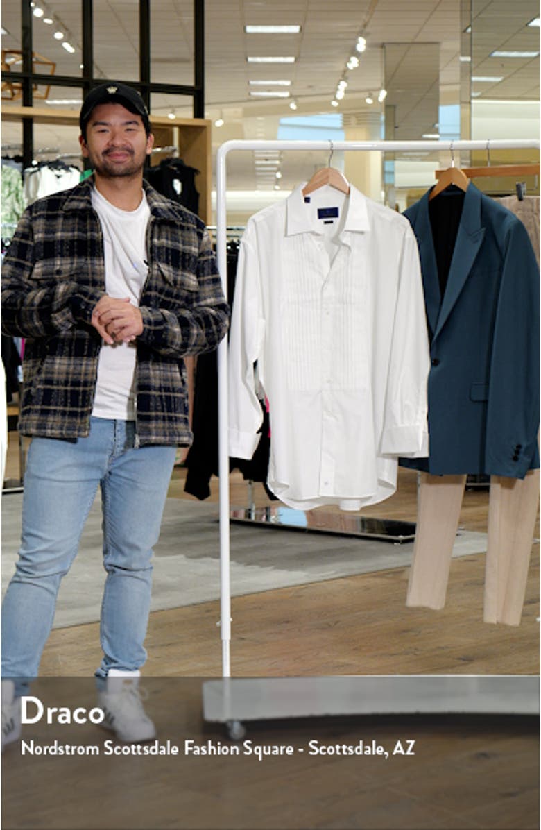 Regular Fit French Cuff Tuxedo Shirt