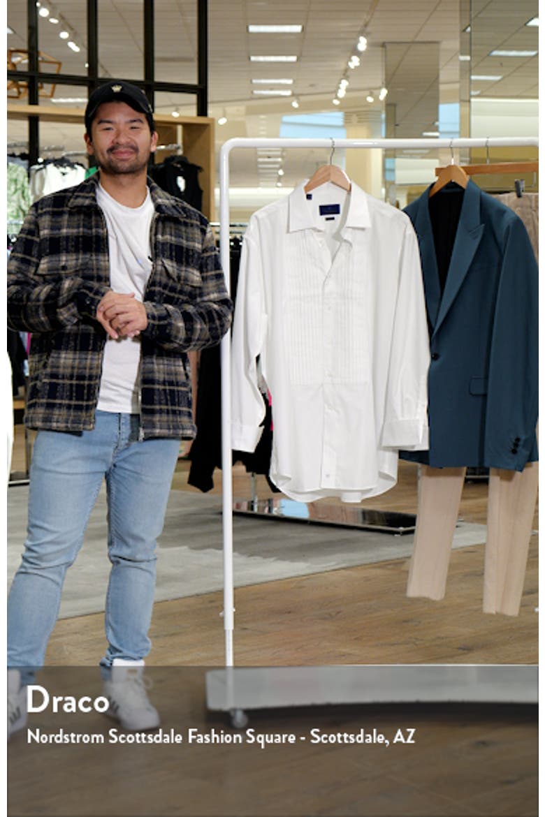 Regular Fit French Cuff Tuxedo Shirt video