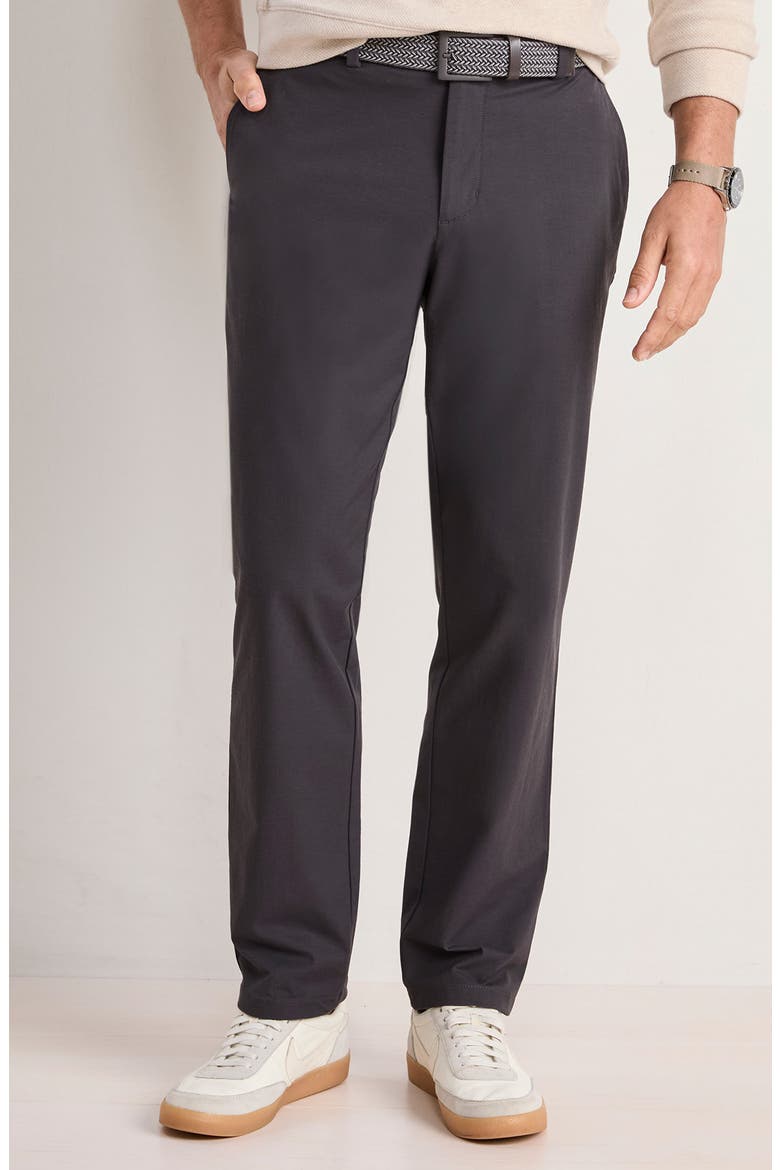 On-The-Go Straight Leg Performance Pants, Main, color, EVENING SKY