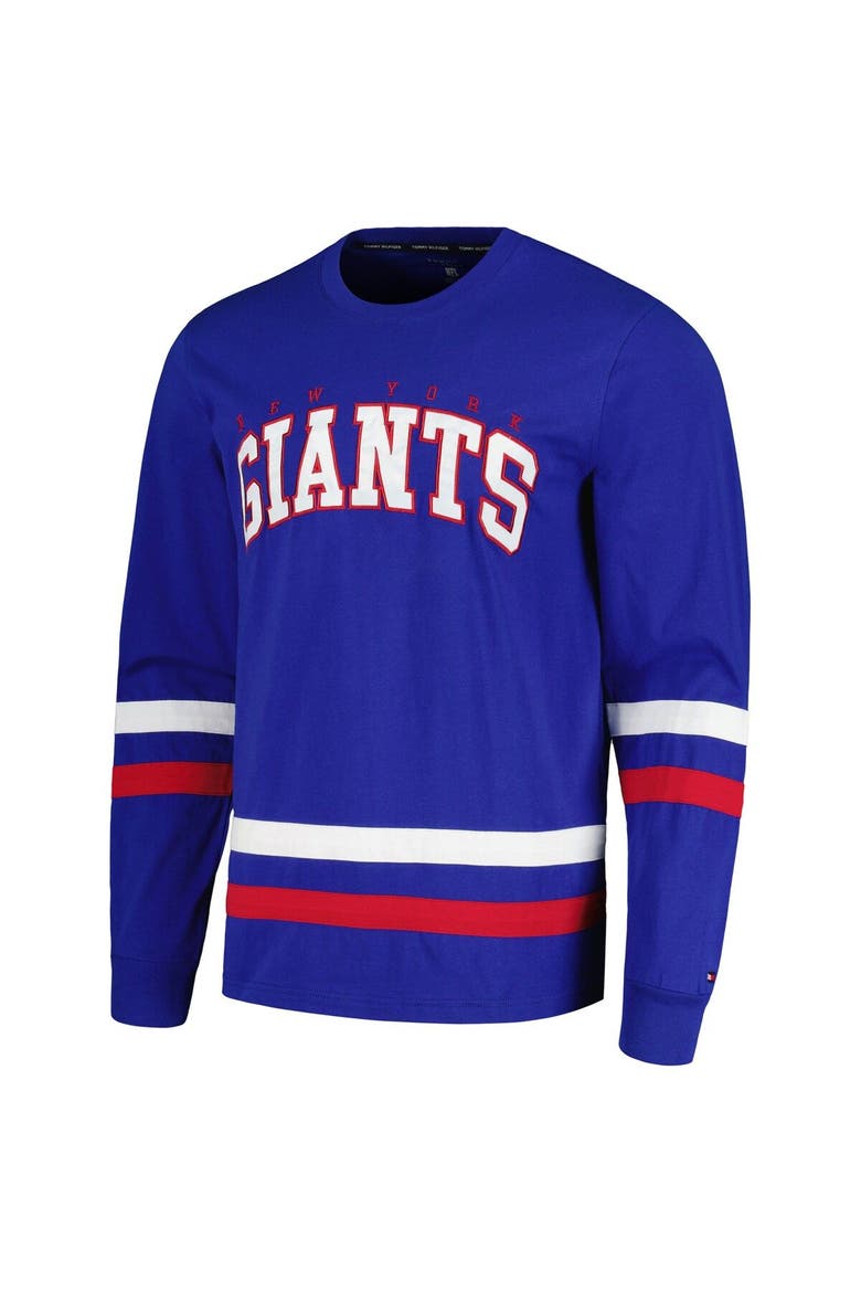Men's Tommy Hilfiger Royal/Red New York Giants Nolan Long Sleeve T-Shirt, Alternate, color, Royal