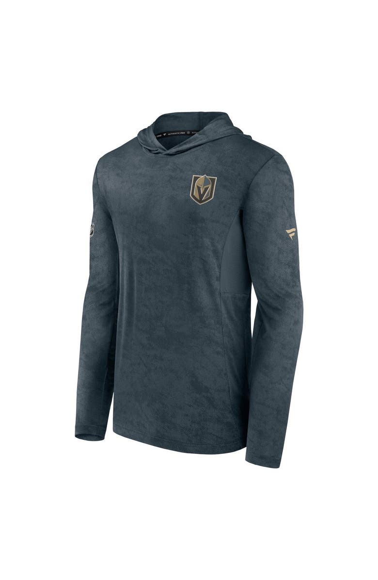 FANATICS Men's Fanatics Branded Gray Vegas Golden Knights Authentic Pro Rink Camo Pullover Hoodie, Alternate, color, 