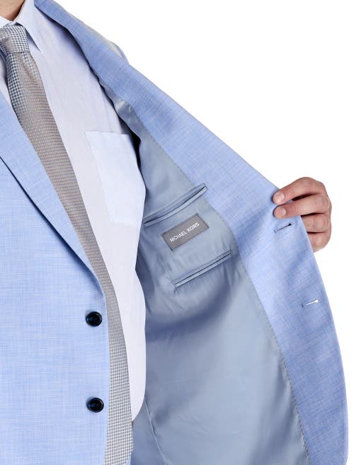 Michael Kors Big & Tall Textured Solid Suit Jacket