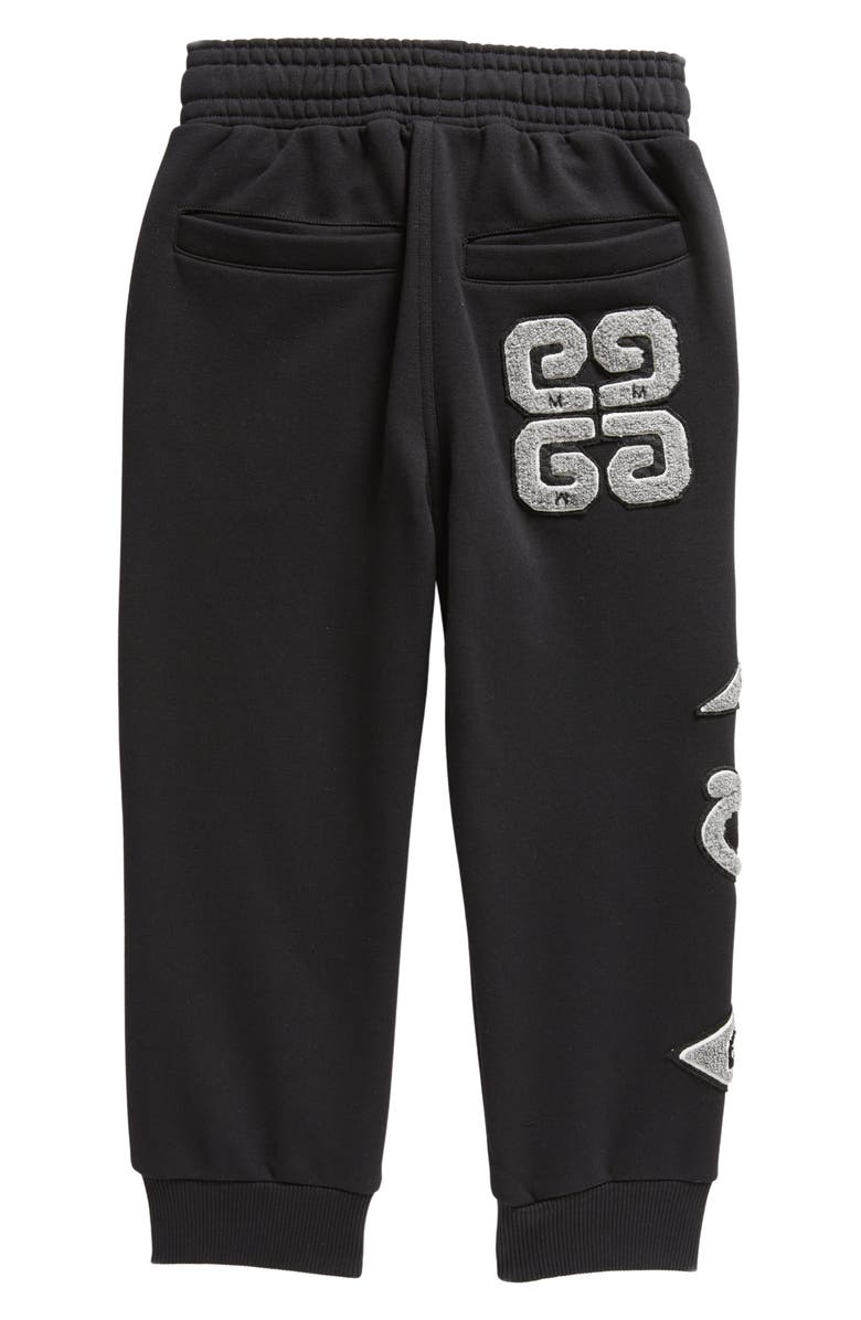 GIVENCHY KIDS Kids' Logo Patch Fleece Joggers, Alternate, color, 