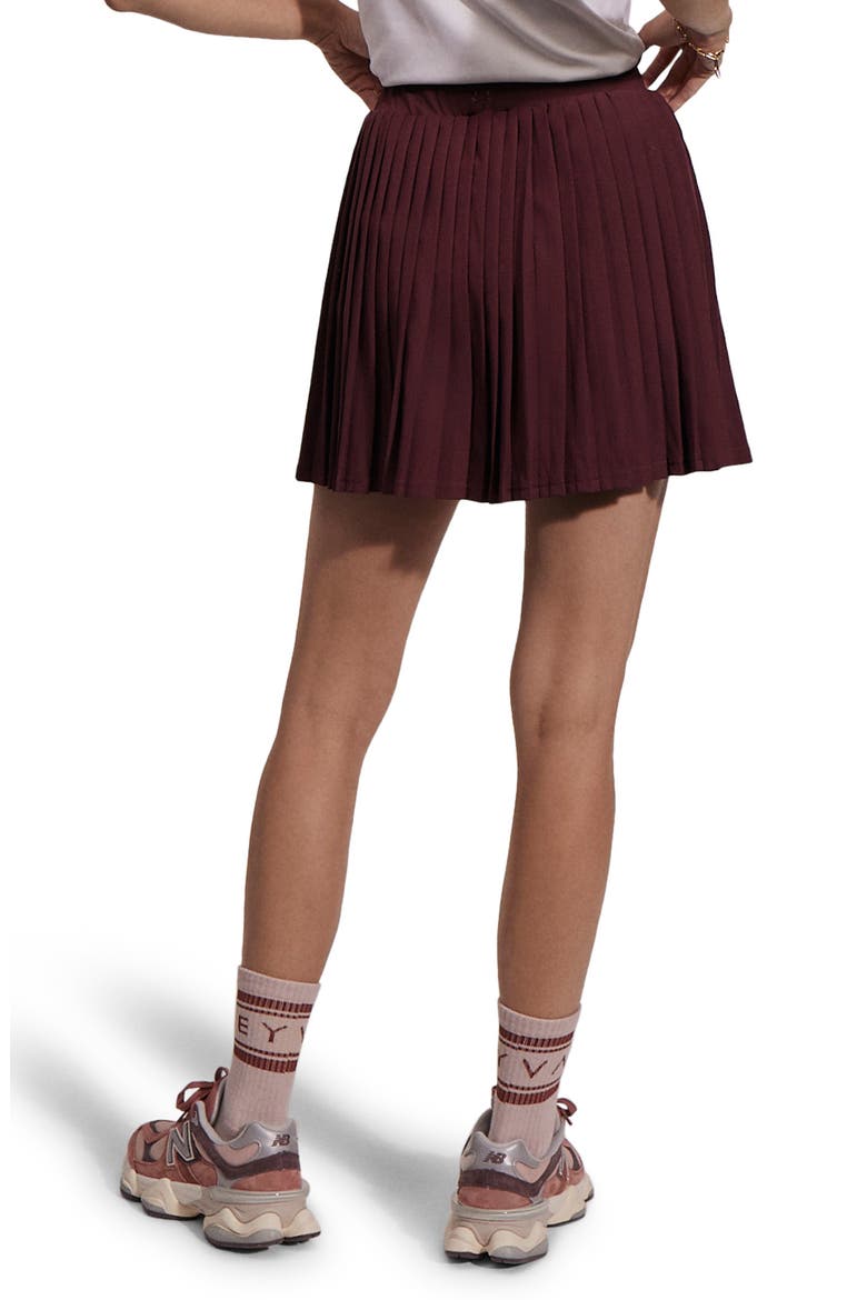 Neyland High Waist Skort, Alternate, color, PORT