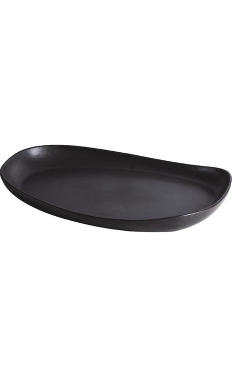 Stoneware Long Serving Platter