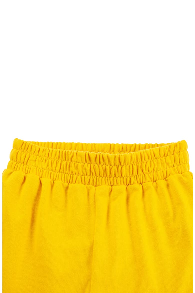 Kids' Smocked Cotton Blend Top & Pants Set, Alternate, color, YELLOW