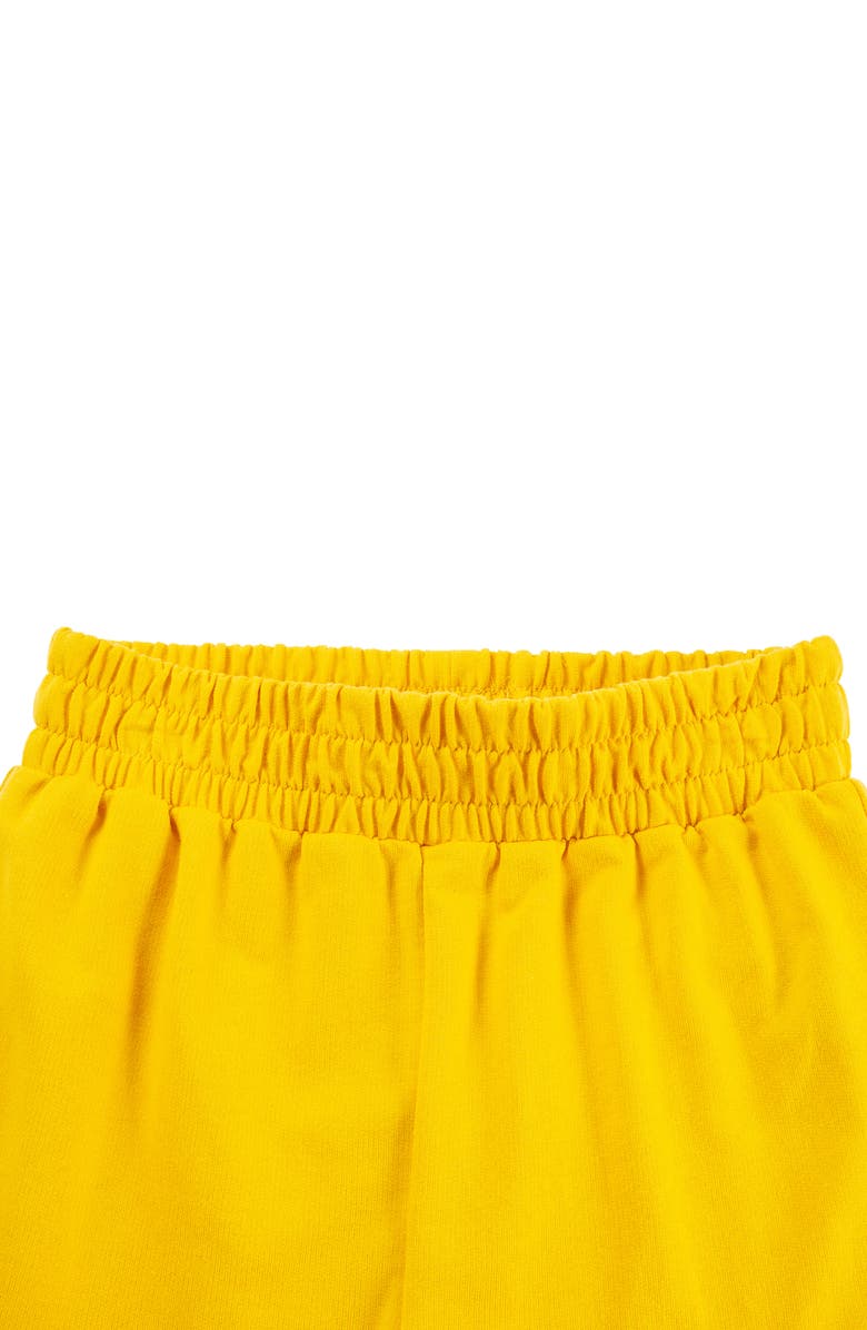 Habitual Kids Kids' Smocked Cotton Blend Top & Pants Set, Alternate, color, Yellow