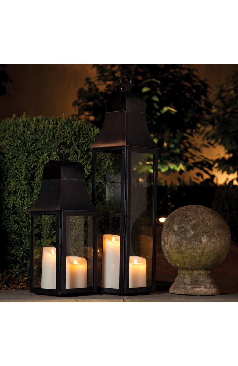 Napa Home & Garden Geneva Outdoor Lantern 33", Alternate, color, Black