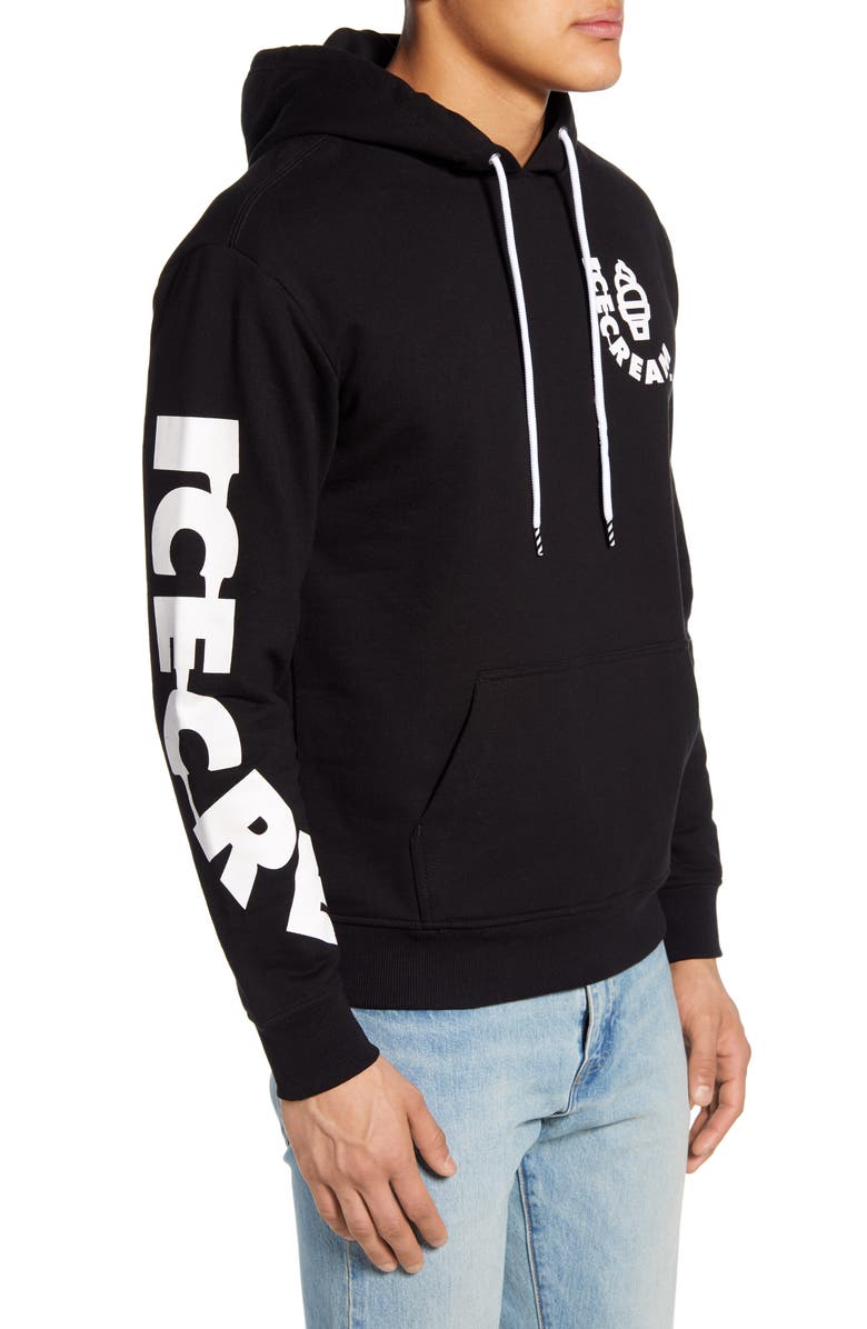 ICECREAM Logo Hooded Sweatshirt, Alternate, color, 