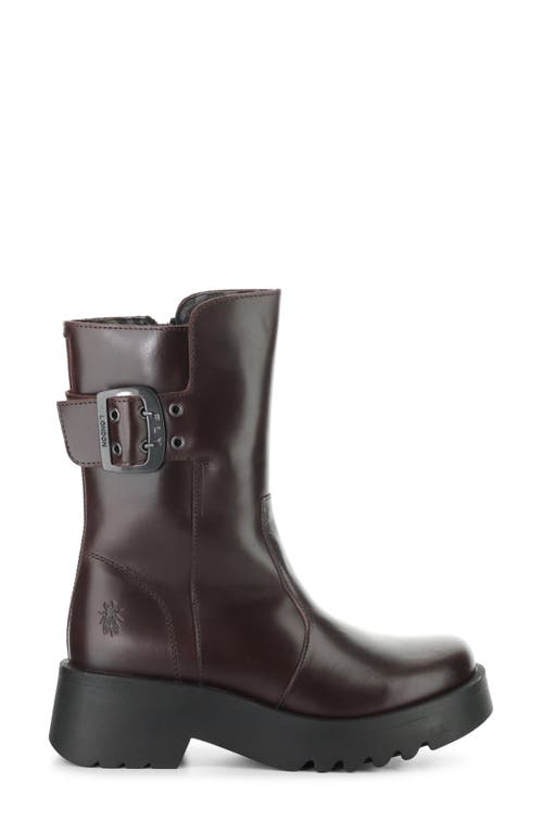 Fly London Mazz Boot In Burgundy