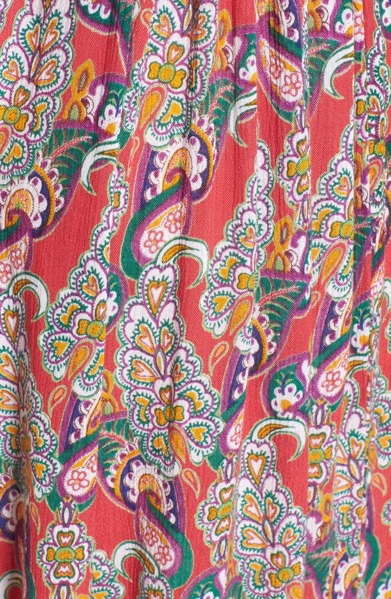 Raga Alice Cut Out Back Midi Dress, Alternate, color, 