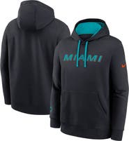 Nike Men's Nike Pitch Blue Miami Dolphins 2025 Rivalries Collection Club Hoodie