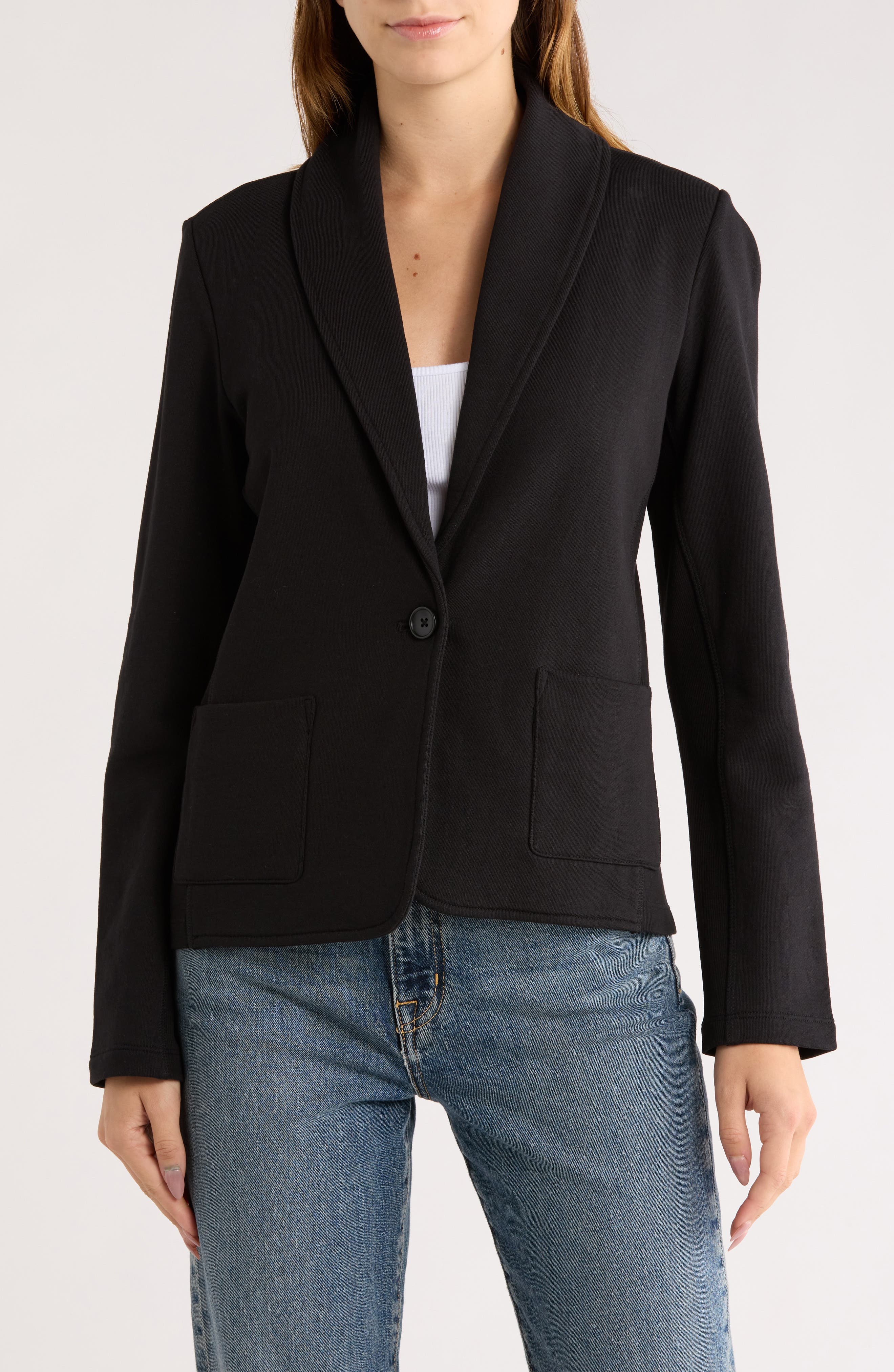 James Perse Shawl Collar Blazer