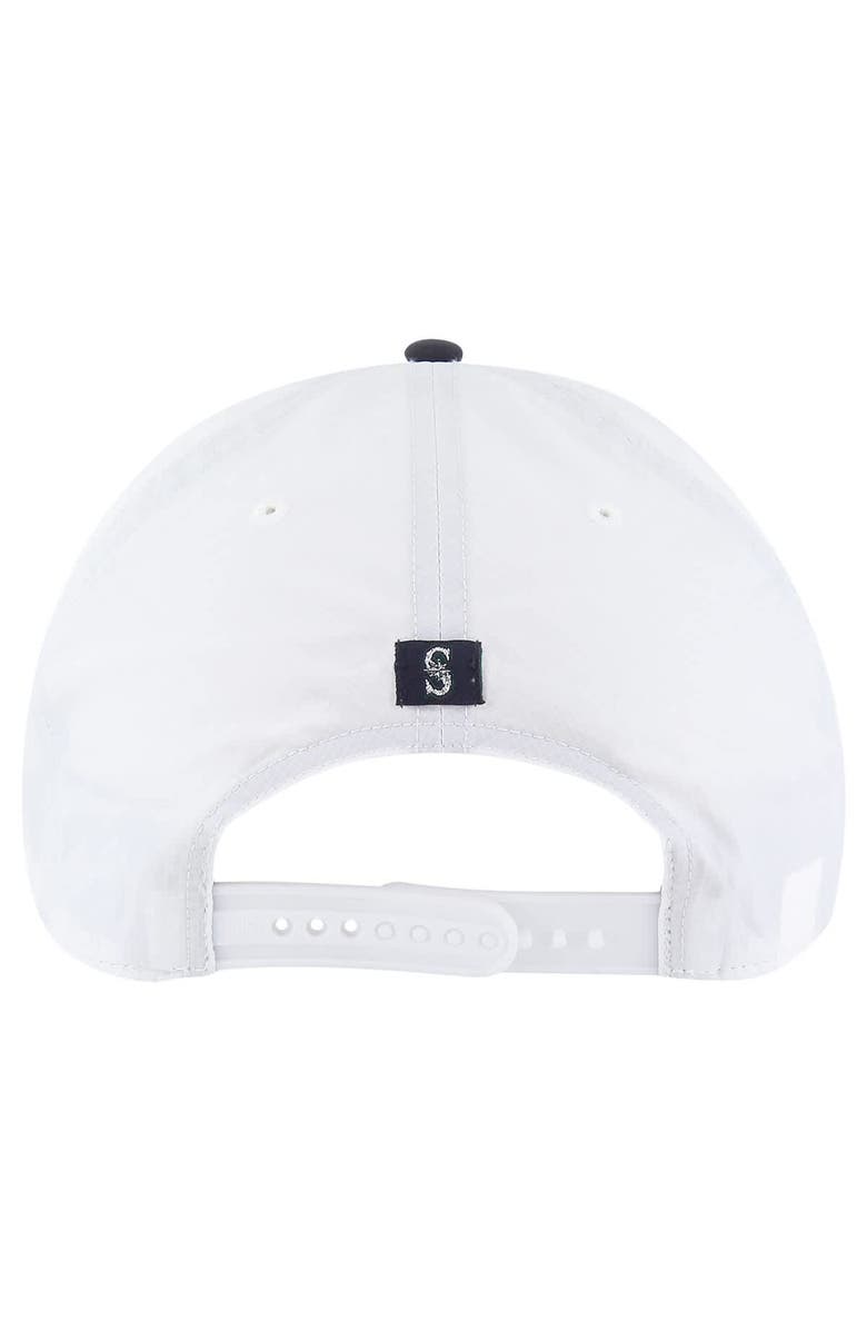 '47 Men's '47 White Seattle Mariners Lineman Hitch Adjustable Hat, Alternate, color,