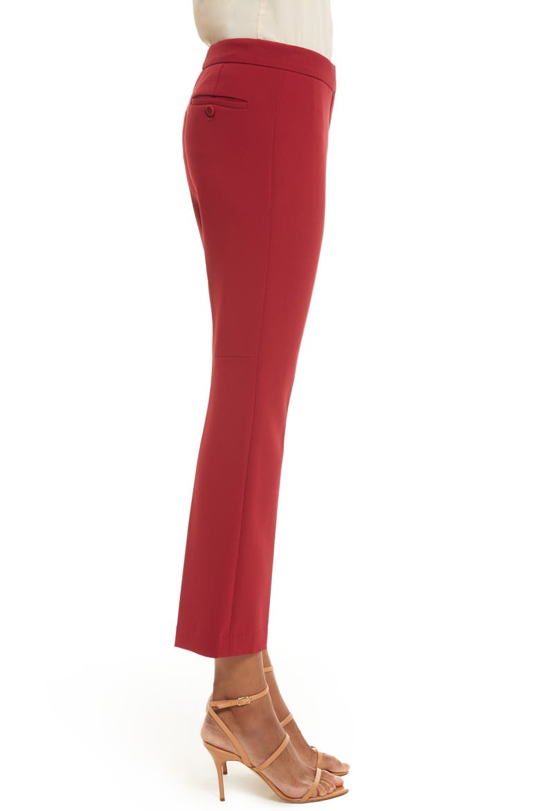 Admiral Crepe Kick Crop Pants, Alternate, color, BRIGHT RASPBERRY