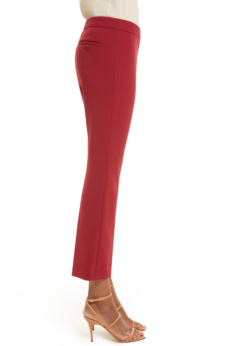 Theory Admiral Crepe Kick Crop Pants, Alternate, color,
