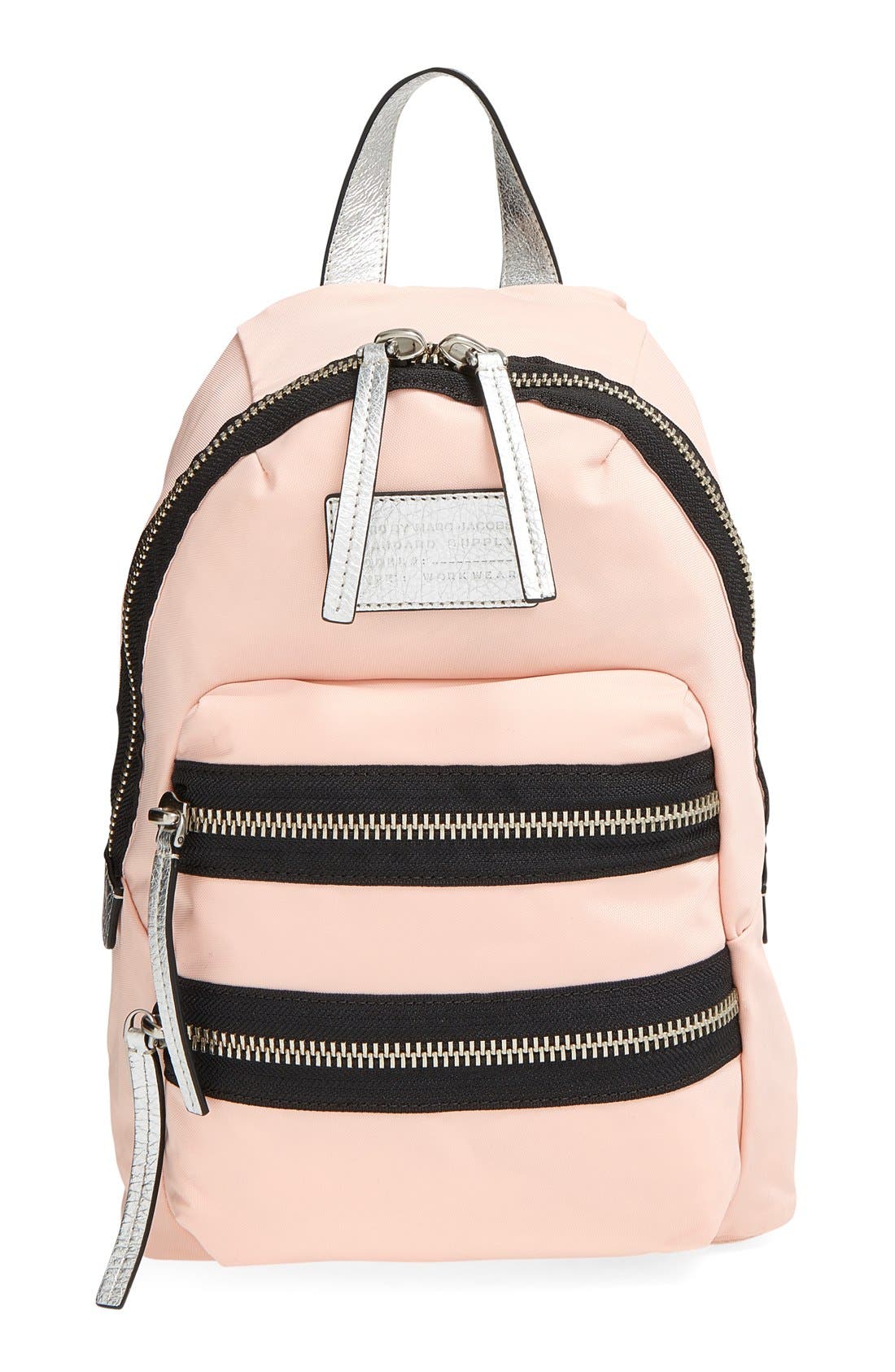 MARC BY MARC JACOBS 'Mini Domo Arigato Packrat' Backpack, Main, color, PEARL BLUSH MULTI