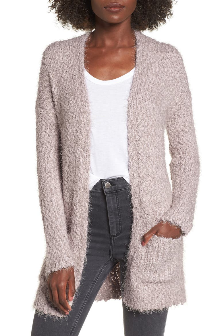 Eyelash Cardigan, Main, color, BLUSH