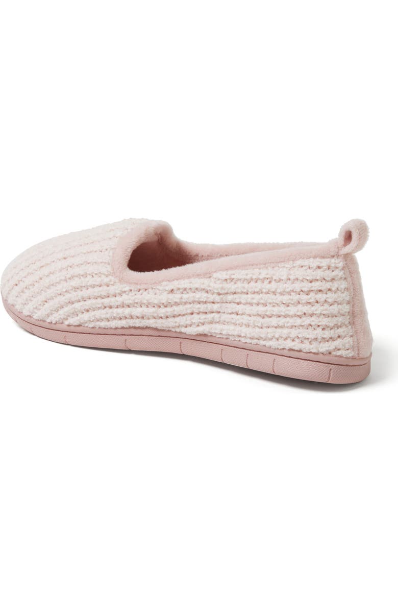 DEARFOAMS Rachel Marled Chenille Closed Back Slipper, Alternate, color, Pale Mauve