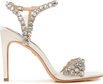 Shops badgley mischka sissi crystal embellished sandal