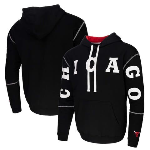 Unisex Black Stadium Essentials Chicago Bulls Monument Pullover Hoodie