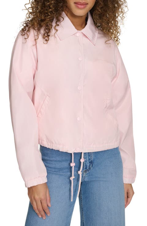 Cropped Coach's Jacket