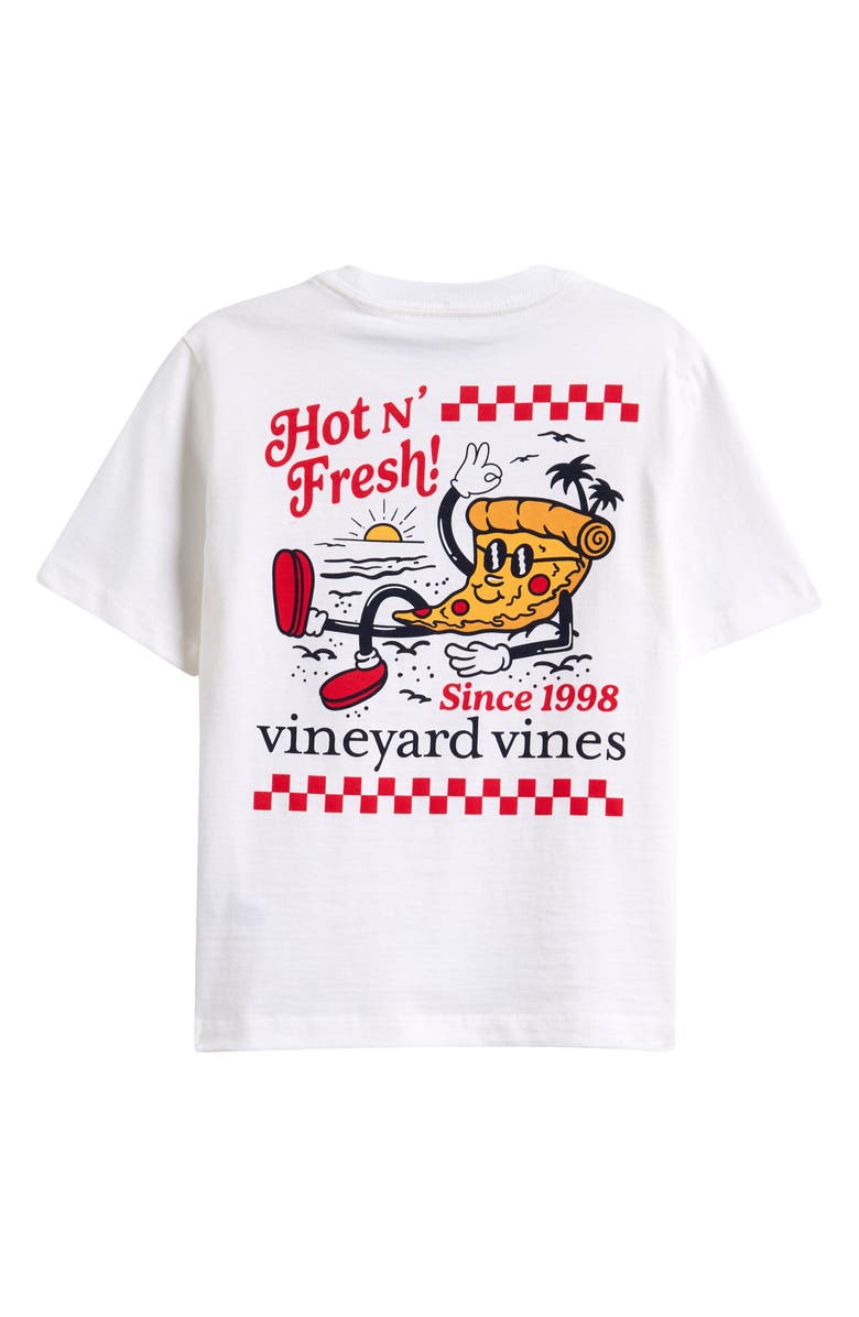 vineyard vines Kids' Hot 'n' Fresh Pocket Graphic T-Shirt, Alternate, color, 