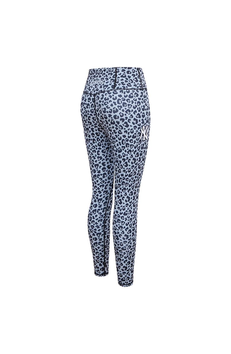 PRO STANDARD Women's Pro Standard Leopard New York Yankees Allover Print Leggings, Alternate, color, Leopard