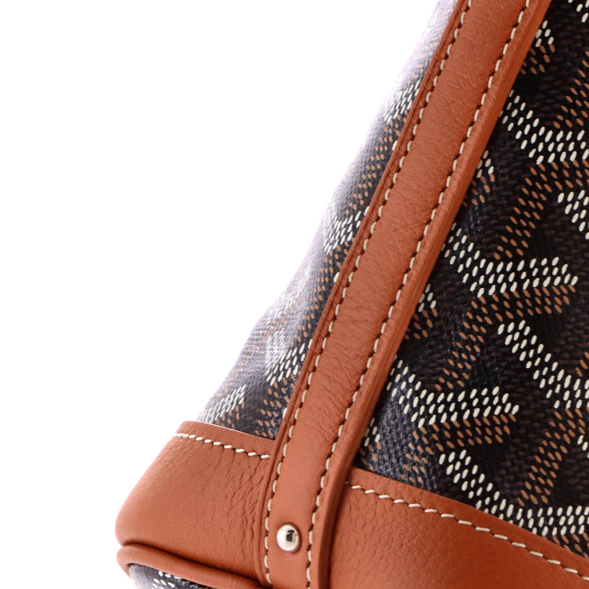 Petit Flot Bucket Bag Coated Canvas Mini, Alternate, color, Brown