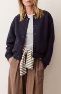 Marine Layer Corbet Quilted Bomber Jacket