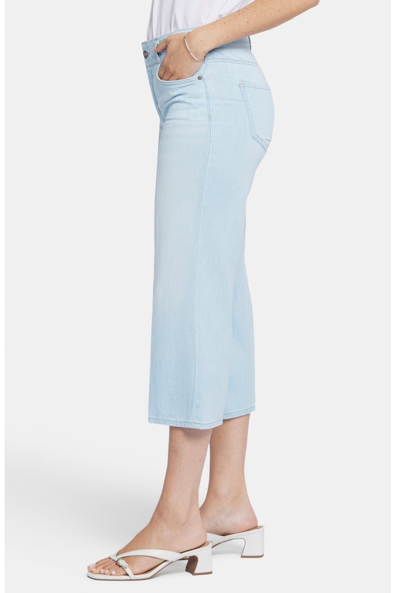 Brigitte High Waist Capri Wide Leg Jeans, Alternate, color, OCEANFRONT