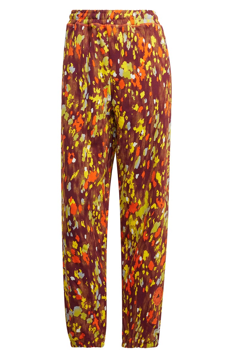 adidas by Stella McCartney Print Woven Track Pants, Main, color, 