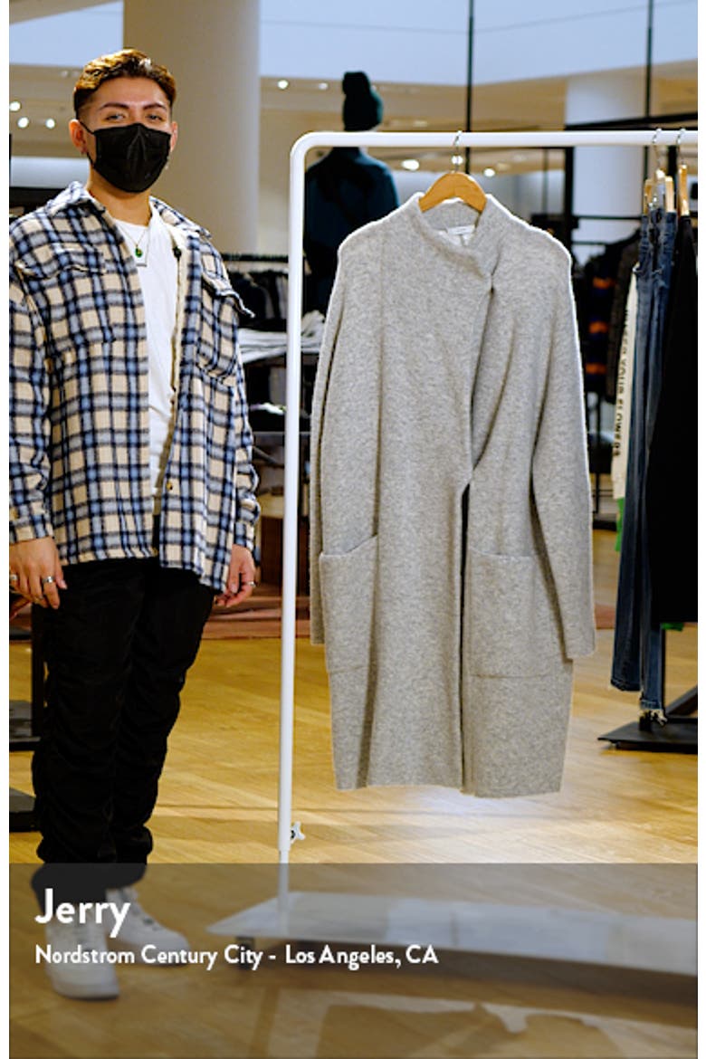 Clean Edge Wool & Alpaca Blend Coat video