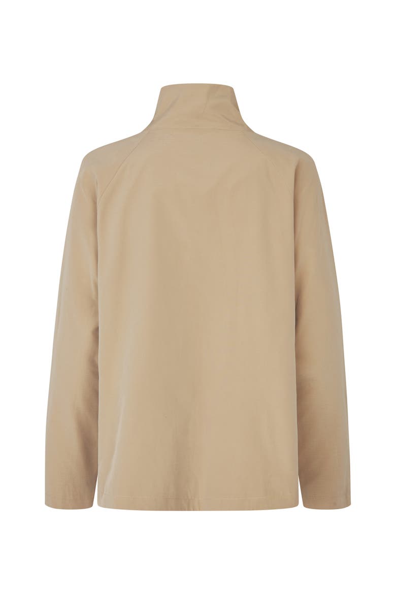 MaTynna Funnel Neck Jacket, Alternate, color, Incense